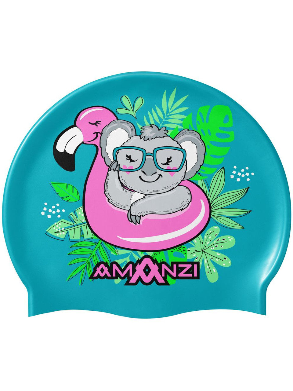 Amanzi - Tickled Pink Swim Cap