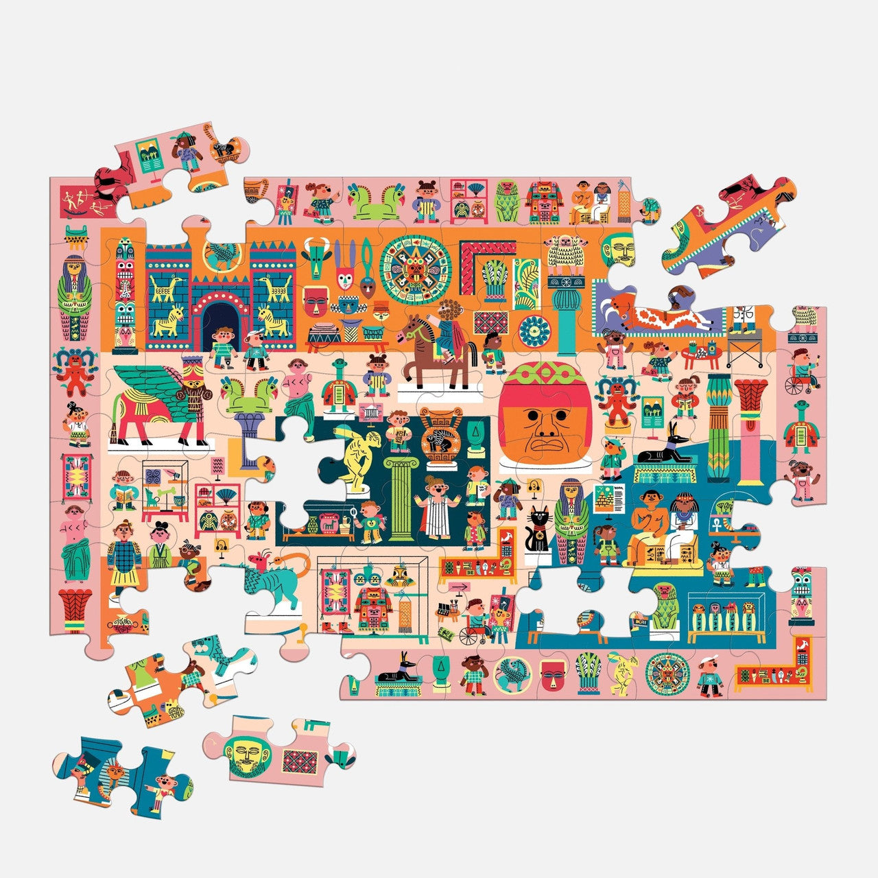 Mudpuppy 64pc - Art & Culture Puzzle
