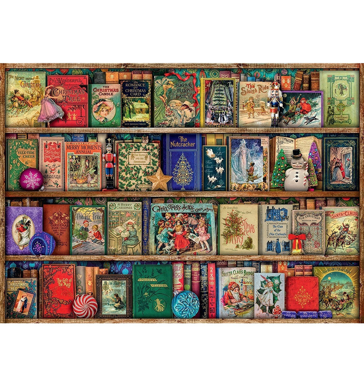 Ravensburger 1000pc - The Christmas Library Puzzle