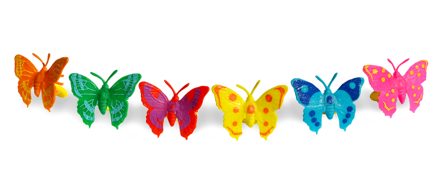 Zimpli Kids Baff Bombz Butterfly Ring Surprise 7321 fizzing bath bomb with hidden collectible butterfly ring