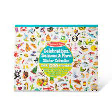 Melissa & Doug- Celebrations, Seasons & more sticker collection