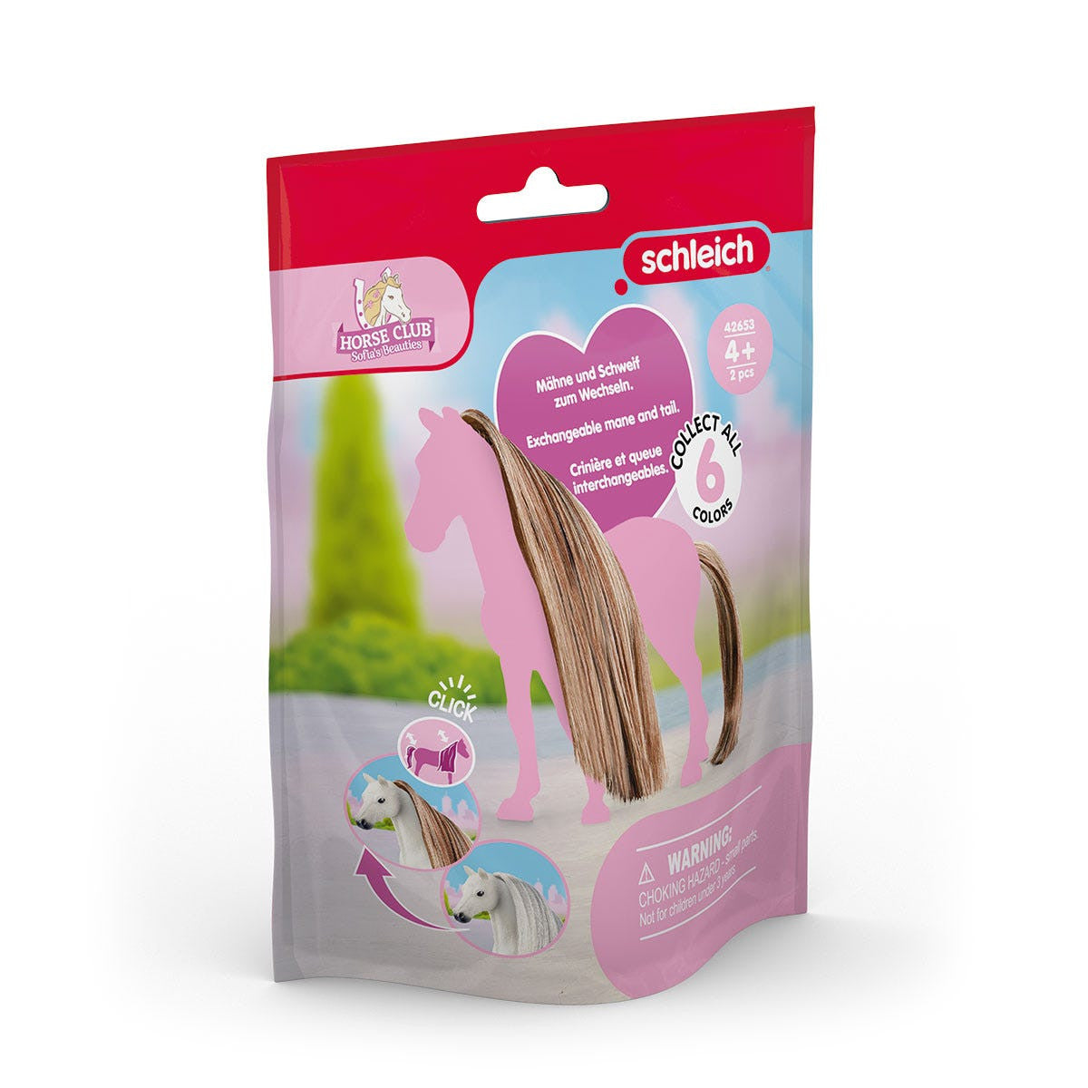 Schleich Horse Club - Sofia's Beauties: Hair Beauty Horses Brown-Gold 42653