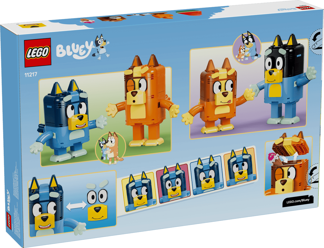 LEGO® Bluey - Brick-Built Bluey Family 11217