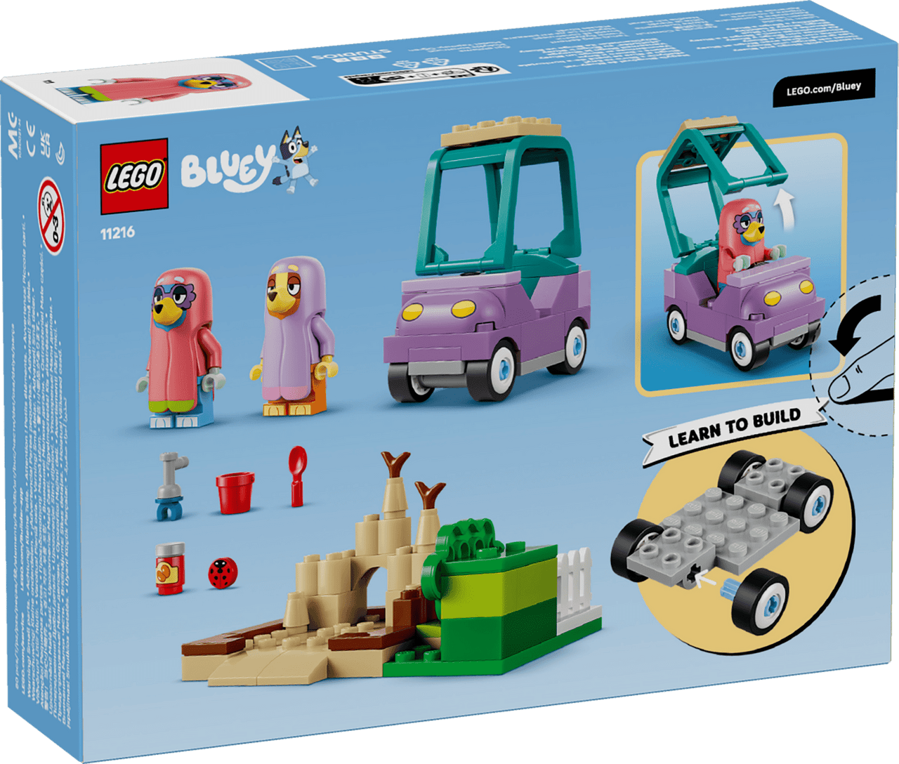 LEGO® Bluey - Grannies with Bingo and Bluey 11216