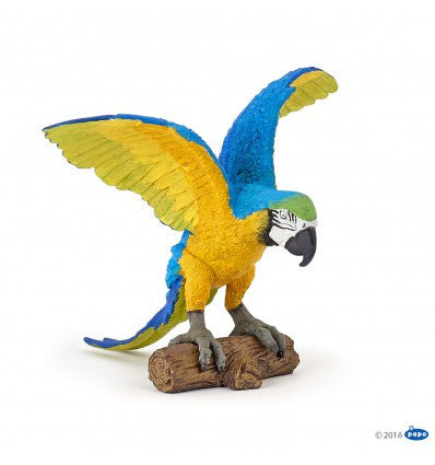 Papo - Blue Ara Parrot Figurine