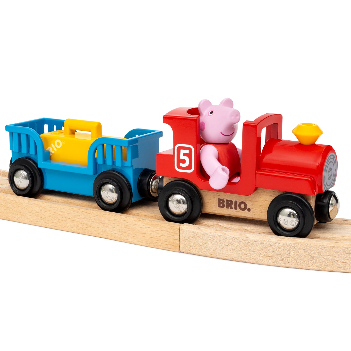 BRIO - Peppa Pig Train Set 18 pieces 36123
