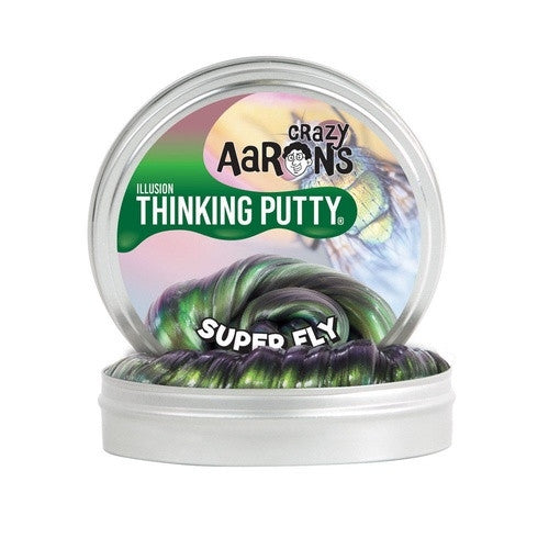 Crazy Aaron's Mini ILLUSION Thinking Putty - Super Fly 2" Tin