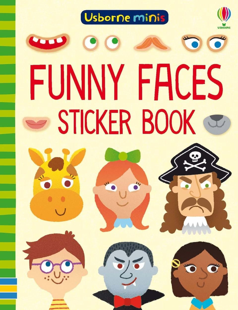 Usborne- Mini Books Funny Faces Sticker Book