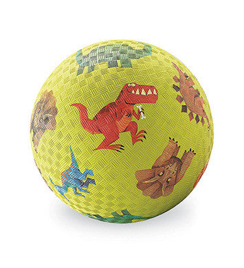 Crocodile Creek 7'' Ball - Dinosaur Green