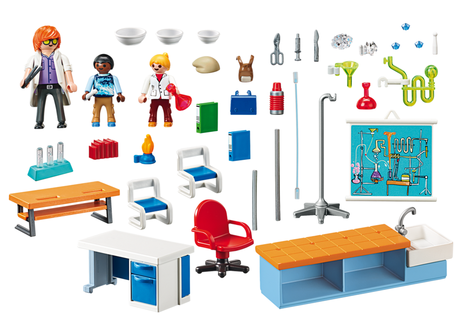 Playmobil City Life - Chemistry Class 9456