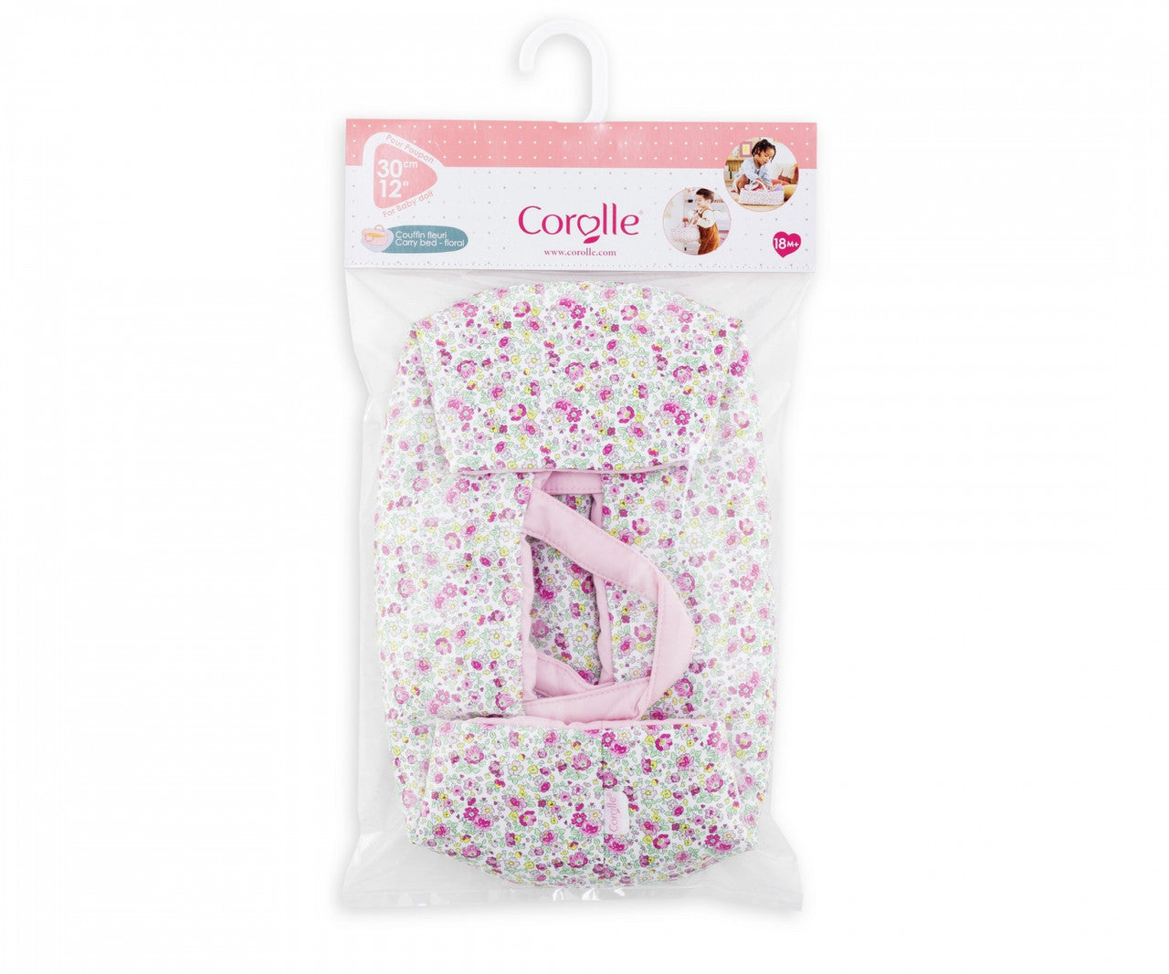 Corolle - Mon Premier Poupon Floral Carry Bed 30cm