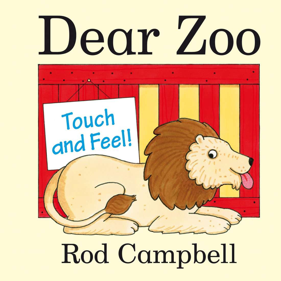 Dear Zoo Touch and Feel board book by Rod Campbell with sensory textures and animal flaps