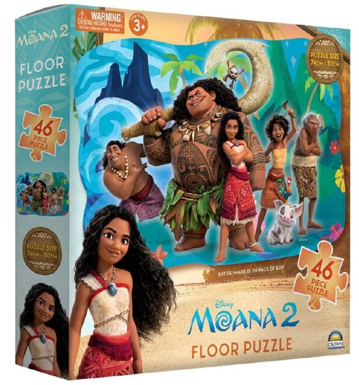 Moana 2 - Floor Puzzle 46pc