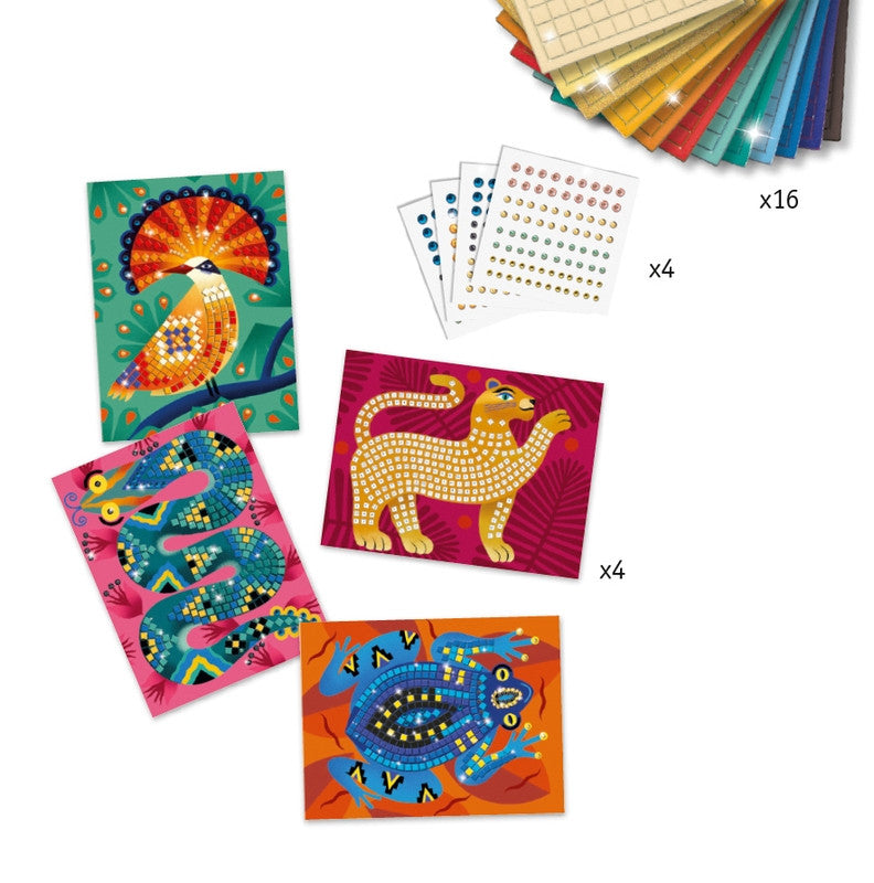 Djeco - Deep in the Jungle Mosaic Kit