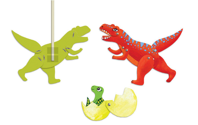 Djeco - Dinos Small Puppets