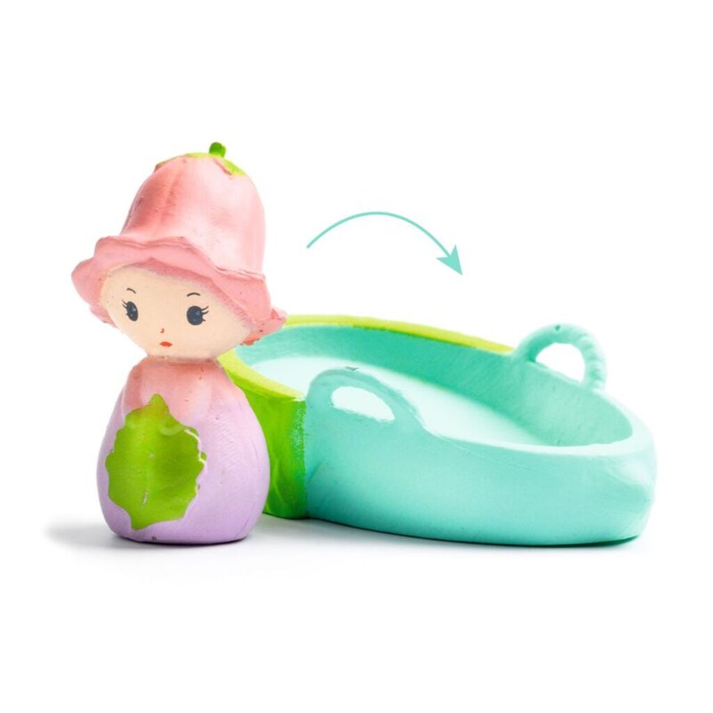 Djeco Tinyly Lily and Sylvestre figures in their box, compatible with all Tinyly houses and playsets