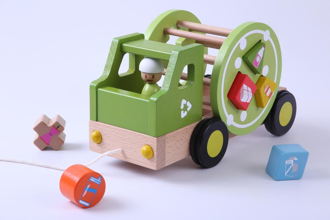 EverEarth - Pull Along Recycling Truck