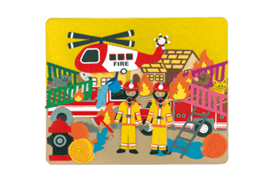 Felt Creations - Fire Engine Felt Creations 9212