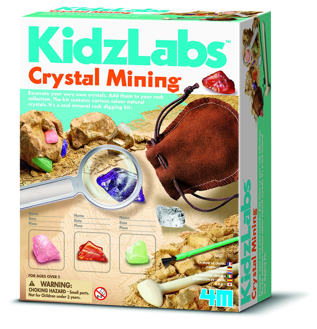 4M - KidzLabs - Crystal Mining