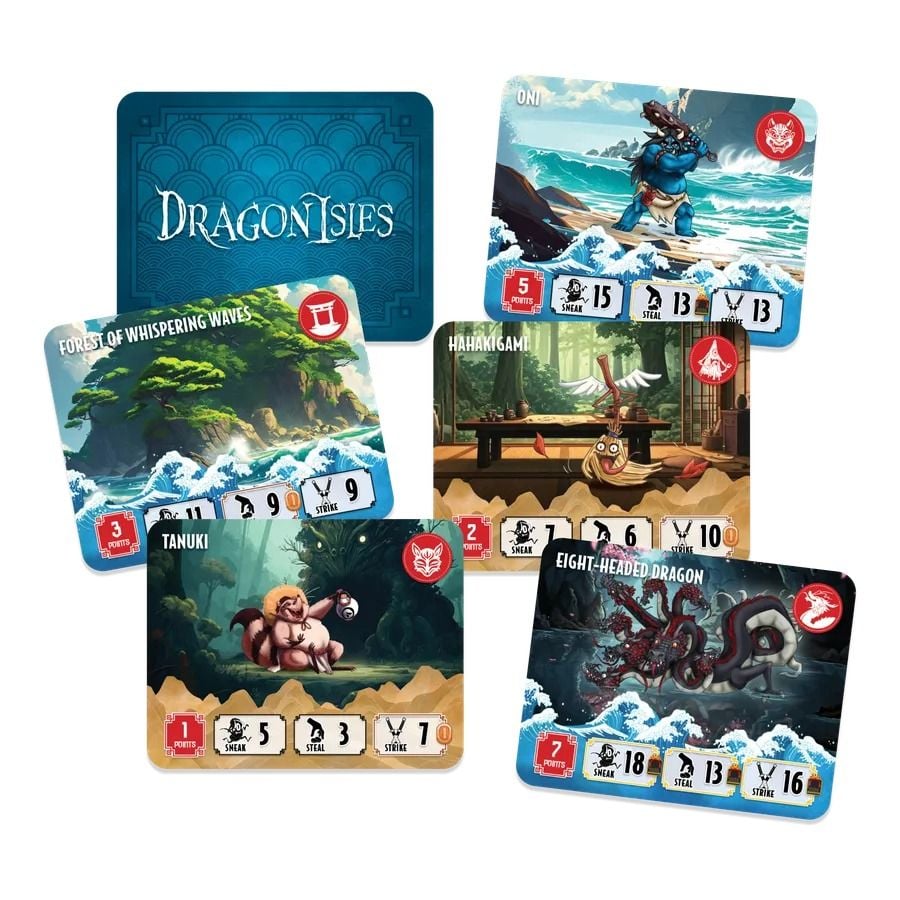 DragonIsles Board Game by Gamewright — Dragon Series Adventure Game
