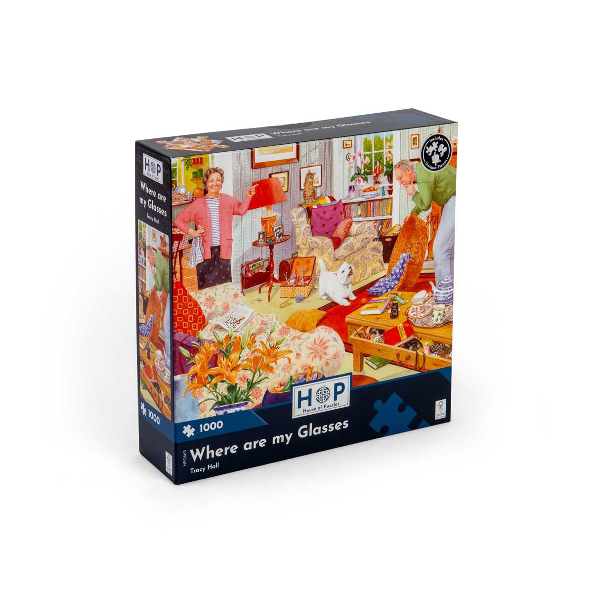 House of Puzzles 1000pc - Where Are My Glasses Puzzle