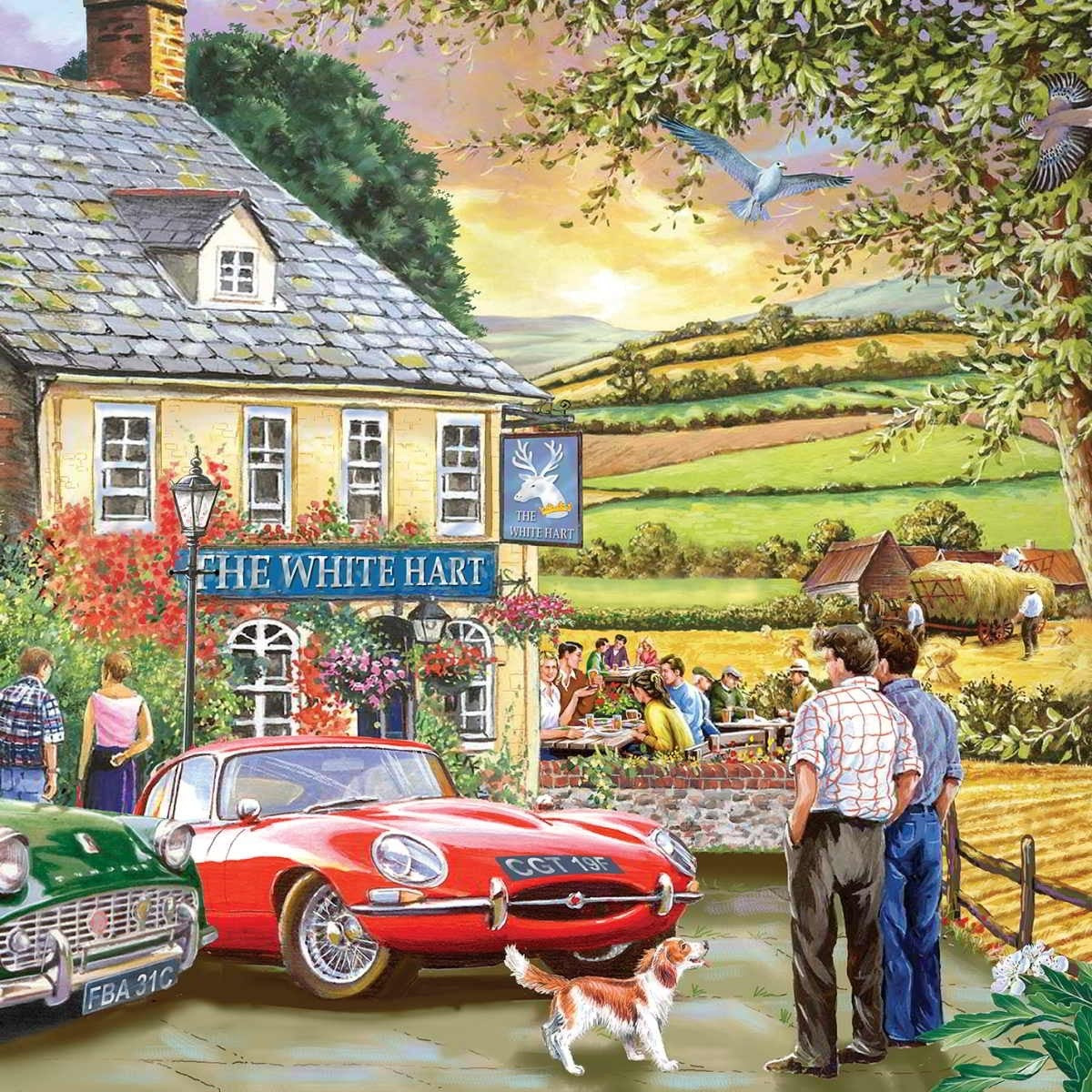 House of Puzzles 500pc - Pleasant Evening Puzzle