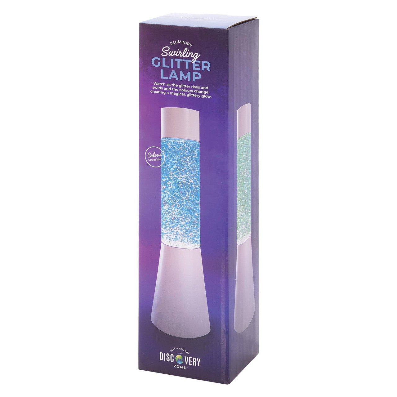 Discovery Zone - Swirling Glitter Lamp