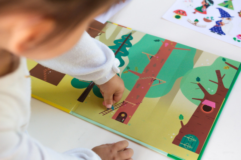 Djeco - The Magical Forest Stickers Set