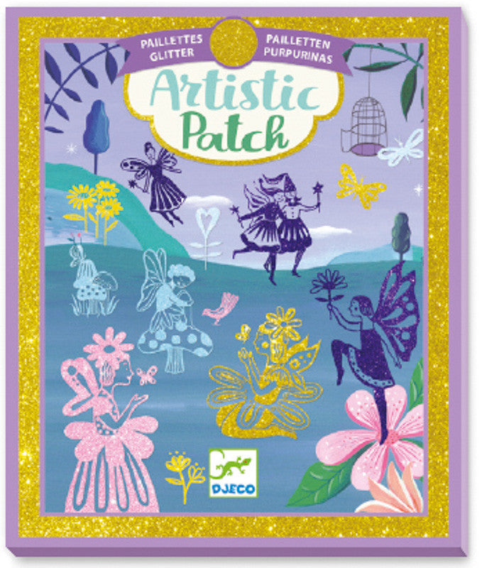 Djeco - Artistic Patch Glitter Fairyland