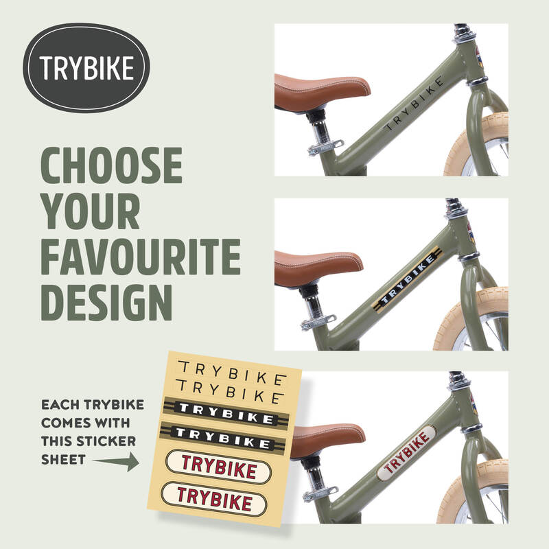 Green Vintage Trybike - Cream Tyres and Chrome (3 wheel)