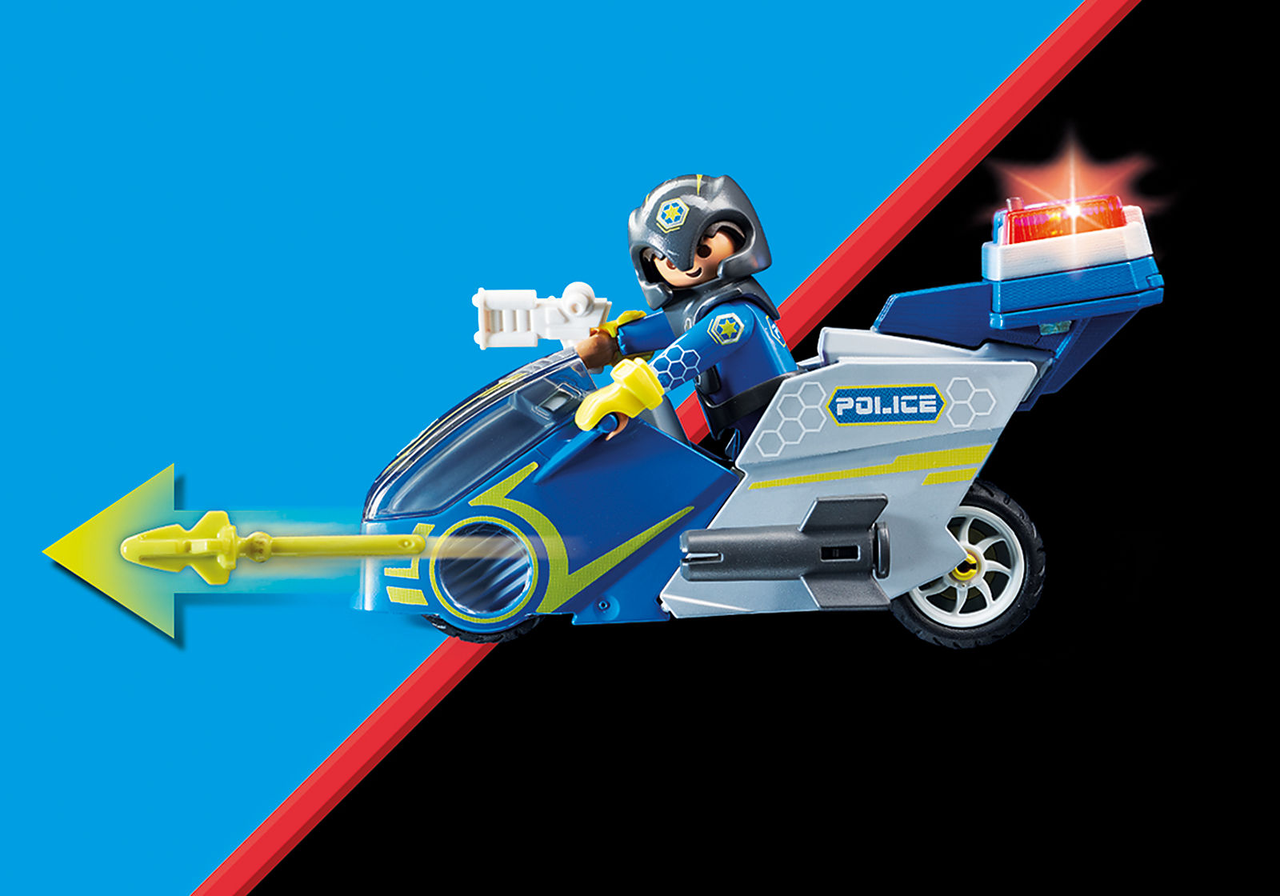 Playmobil Galaxy Police Bike 70020