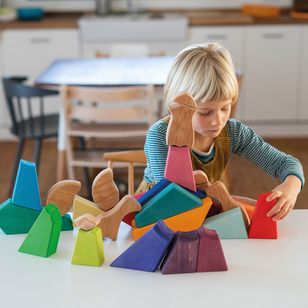 Grimm’s Building Set Rainbow Lion