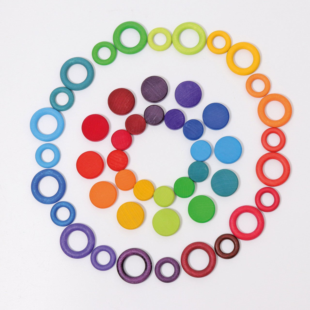 Grimm’s Wooden Rainbow Coins