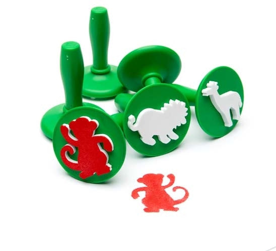 Educational Colours - Paint Stampers Jungle Set of 6