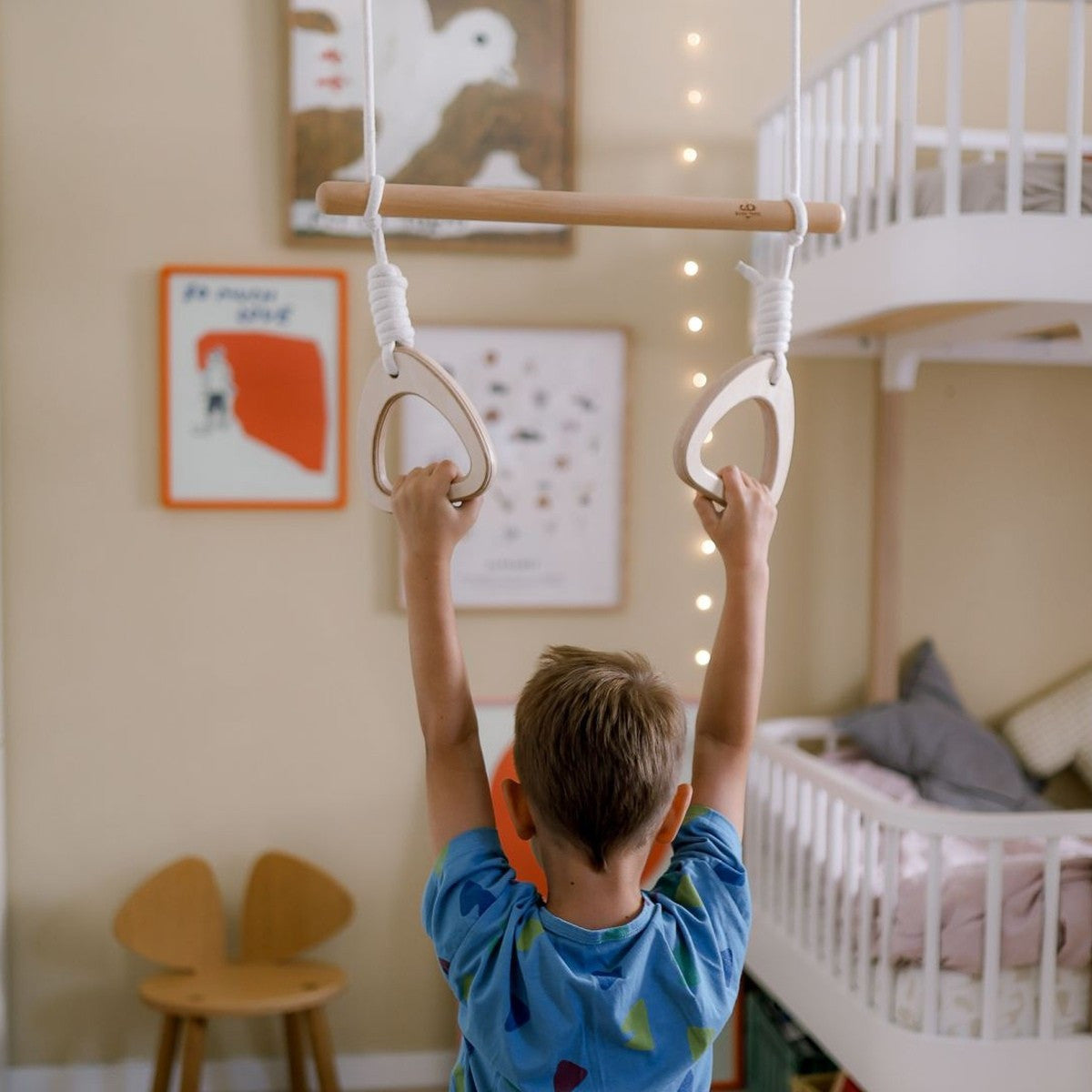 Kinderfeets - Trapeze with Rings. **Minor Box Damage**