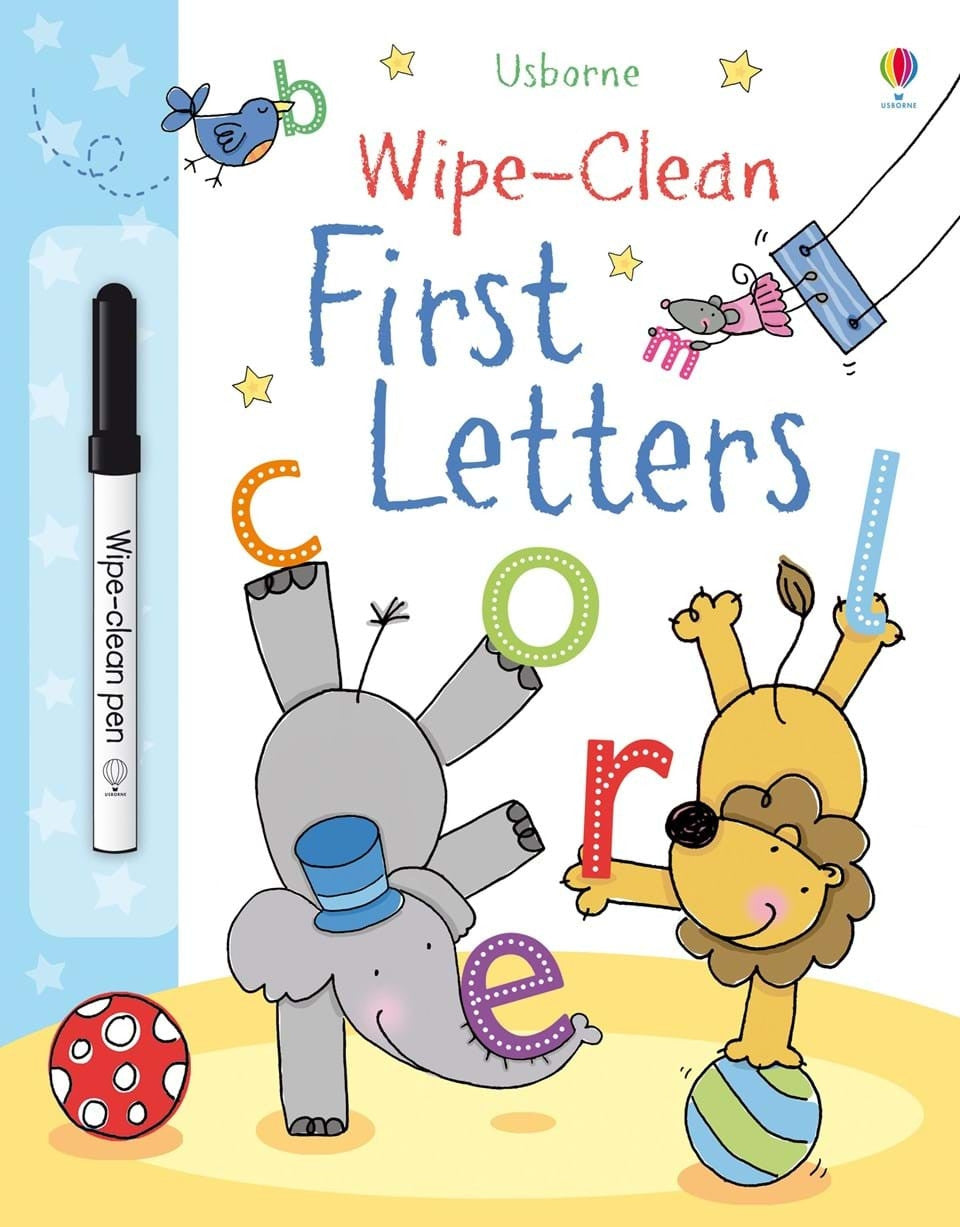 Usborne Wipe-Clean First Letters
