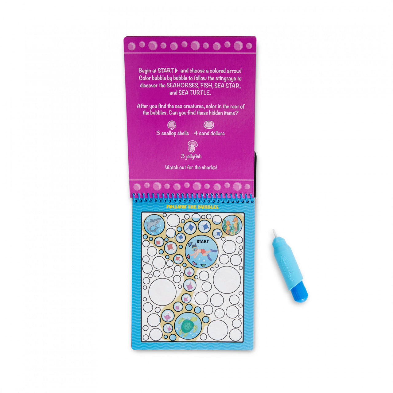 Melissa & Doug - On The Go Water Wow - Underwater Pathways