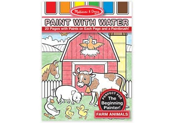Melissa & Doug Paint With Water - Farm Animals