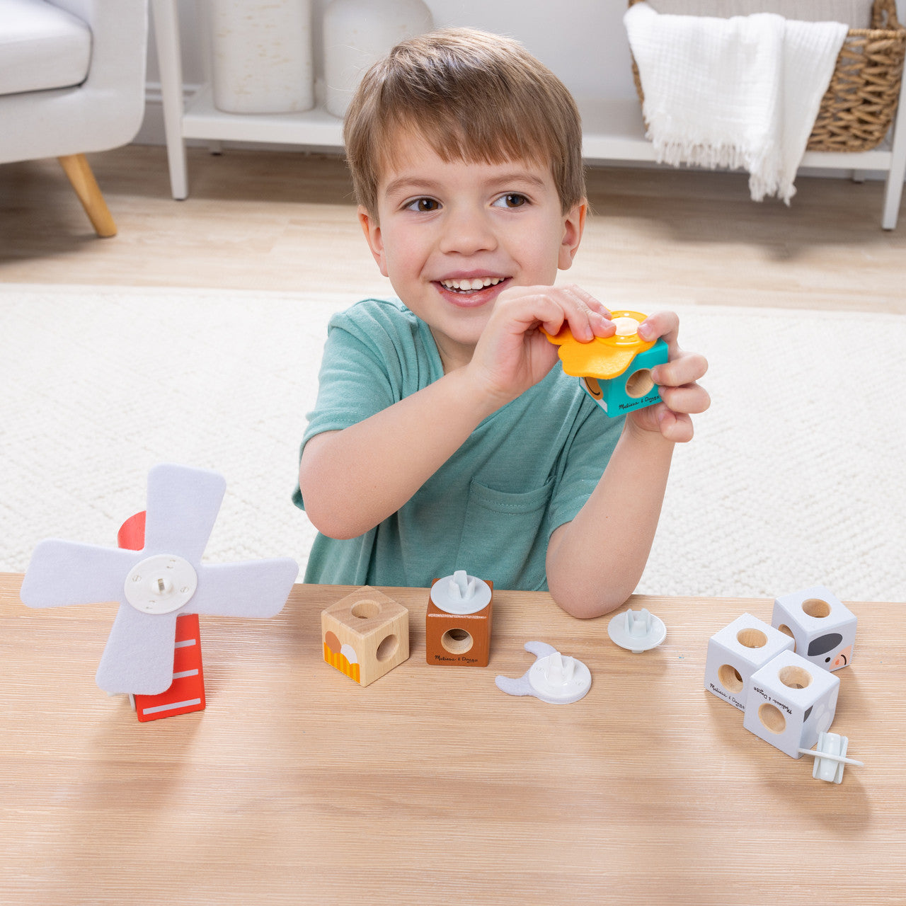 Melissa & Doug - Blockables™ Farm Friends