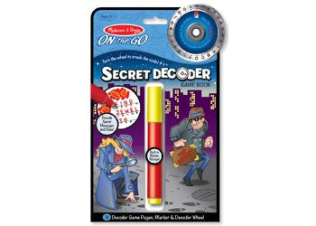 Melissa & Doug- On the Go- Secret Decoder - Game Book