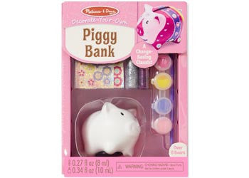 Melissa & Doug- Created by Me! Piggy Bank