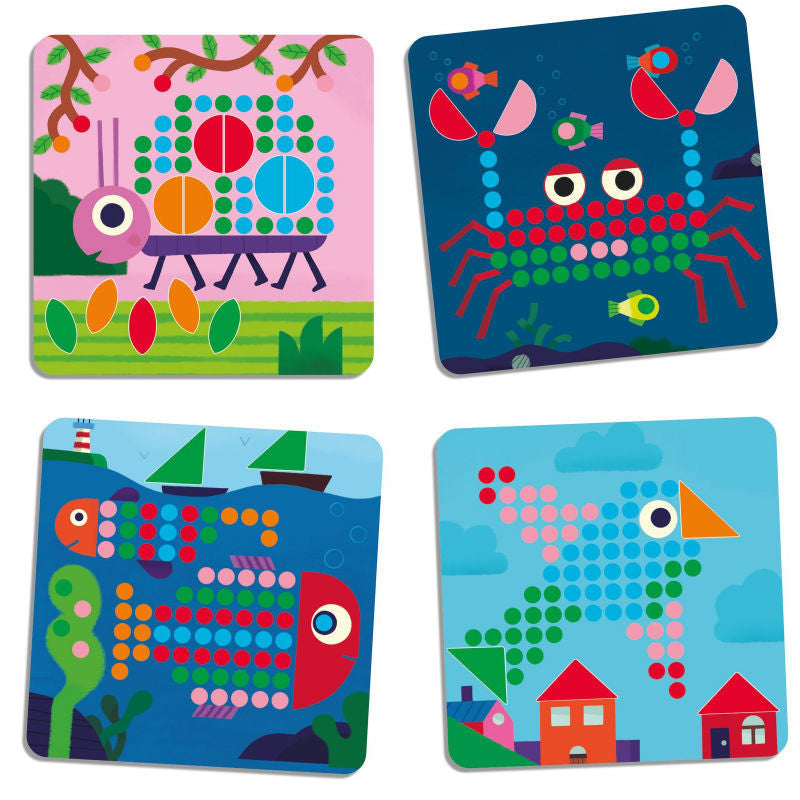 Djeco - Mosaïco Mini Animo