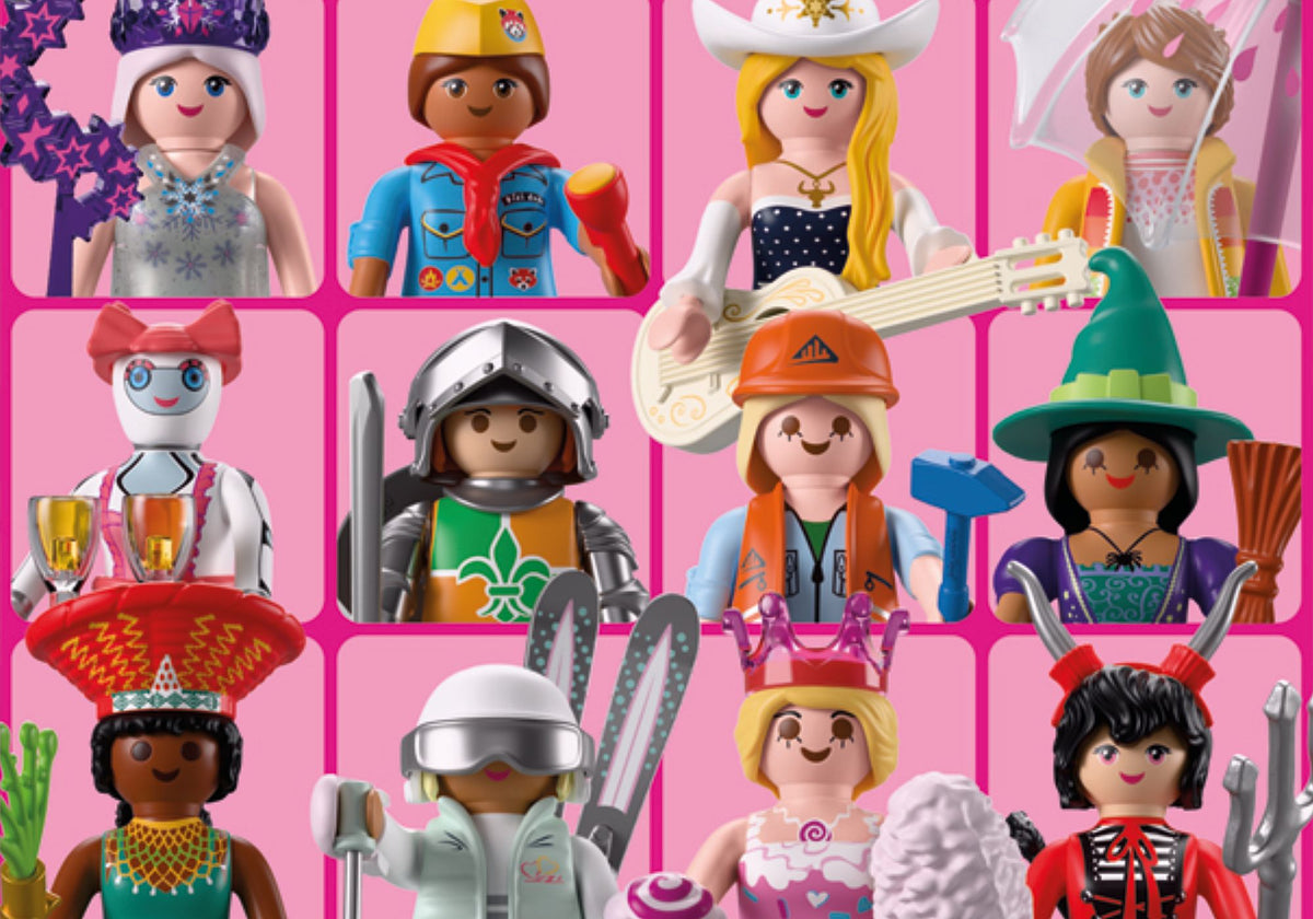 Playmobil Series 29 Girls mystery collectible figures with interchangeable parts