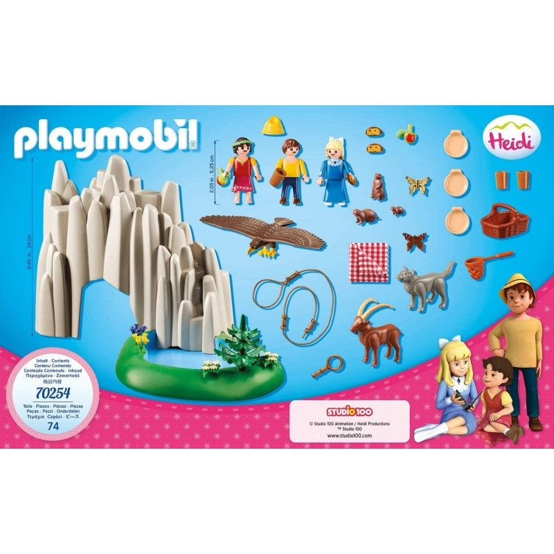 Playmobil Heidi - Crystal Lake 70254 *Minor Box Damage*