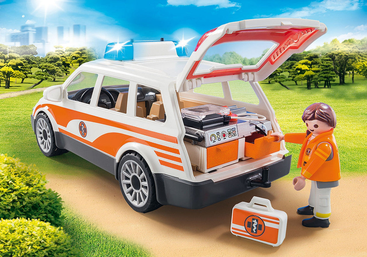 Playmobil City Life - Emergency Car with Siren 70050