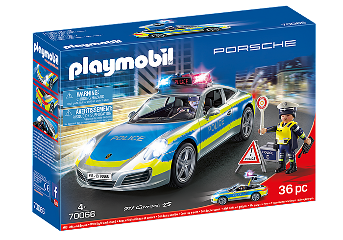 Playmobil - Porsche 911 Carrera 4S Police 70066