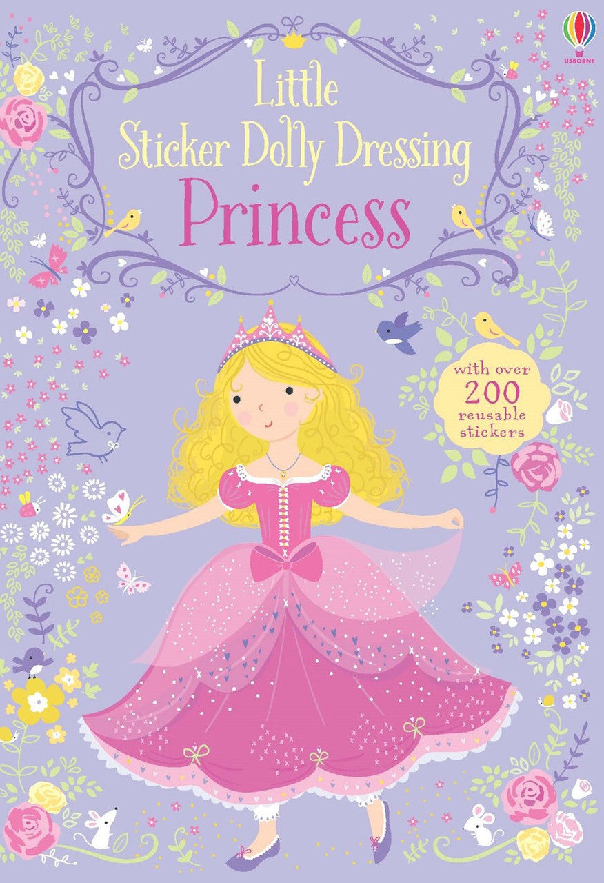 Usborne - Little Sticker Dolly Dressing - Princess