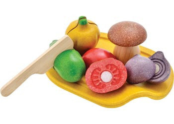 PlanToys - Assorted Vegetable Set**Slight Box Damage**