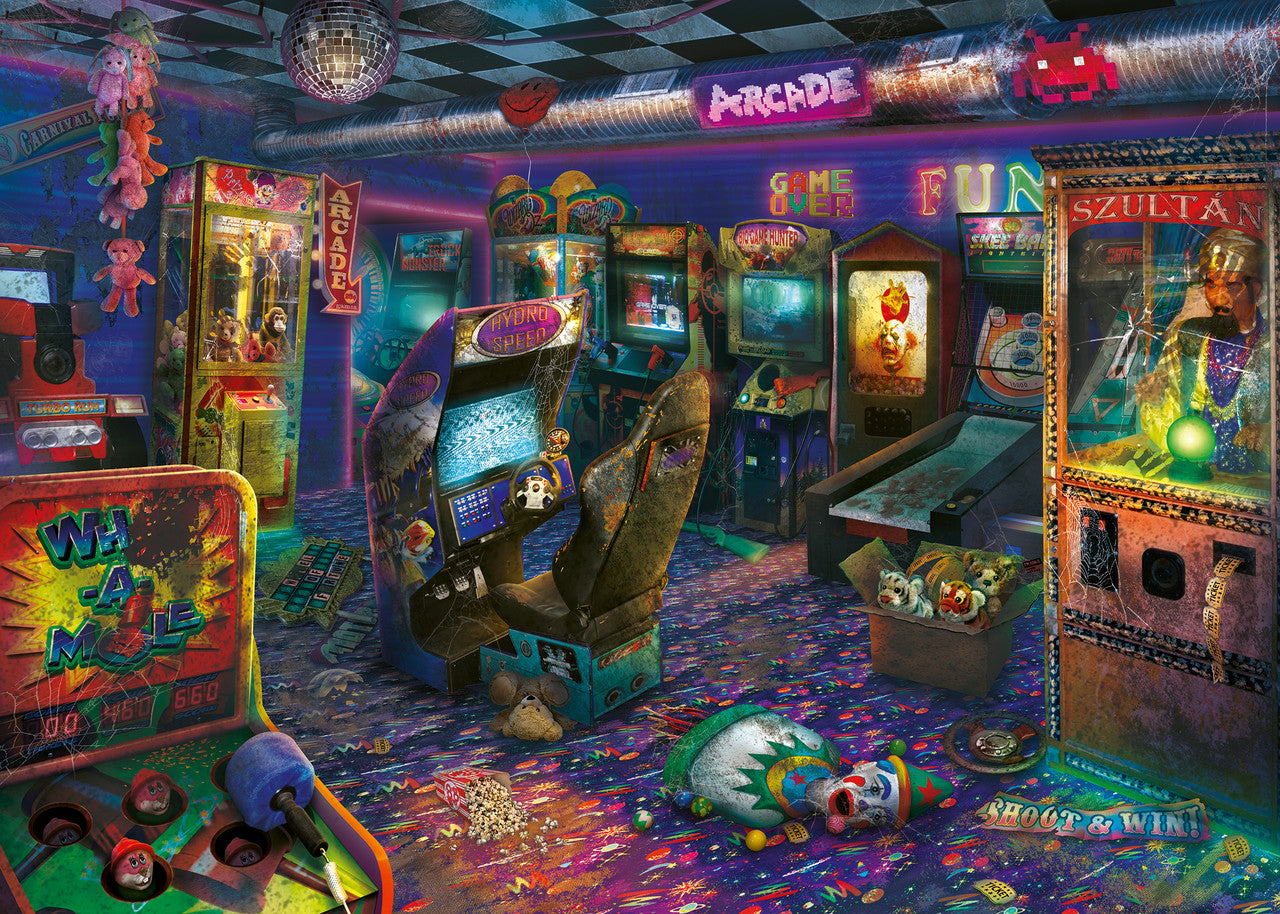 Ravensburger 1000pc - Forgotten Arcade Puzzle