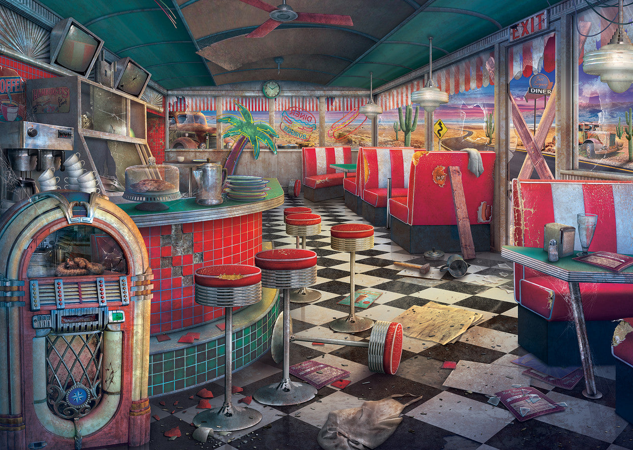 Ravensburger 1000pc - Decaying Diner Puzzle